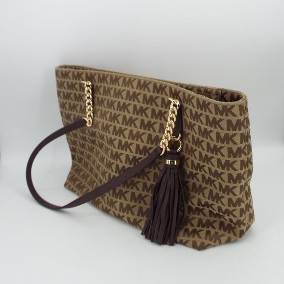 MICHAEL Michael Kors Jet Set Tassel Chain Tote Bag New/Detached Tag - Picture 6 of 14